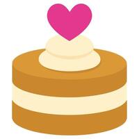 Sweet Bakery Layered Cake cooking clipart, Kitchen Bakery sublimation design, Bakery Elements design illustration vector