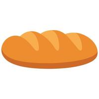 Sweet Bakery Loaf of Bread with Slashes cooking clipart, Kitchen Bakery sublimation design, Bakery Elements design illustration vector