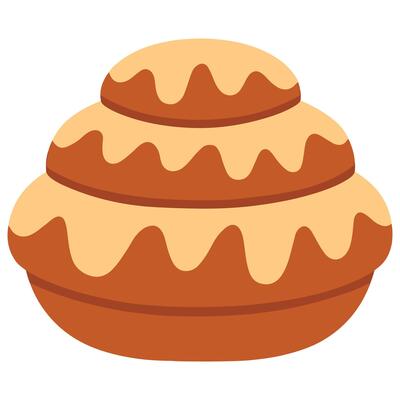 Sweet Bakery Cinnamon Roll cooking clipart, Kitchen Bakery sublimation design, Bakery Elements design illustration