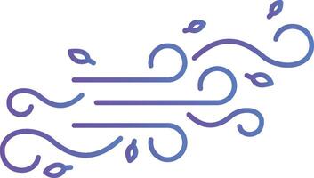 Clean Air Gradient Style vector