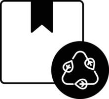 Clean Air Glyph Style vector