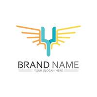 Artistic and Dynamic Letter Y Icon Design with Elegant and Modern Visual Balance vector