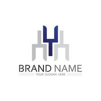 Abstract Y Logo Design Featuring Bold Shapes and Smooth Lines for Tech Companies vector