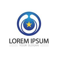 Geometric Circle Logo with Centered O Letter for Modern Identity and Branding Needs vector