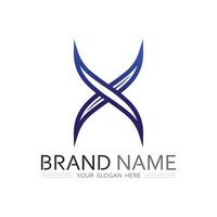 Letter X Creative Branding Symbol with Stylish and Elegant Composition vector