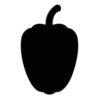 High quality 3d icon of a red pepper with fresh green accents vector