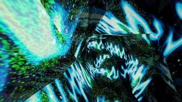 Abstract Tunnel Background Digital Rendering video