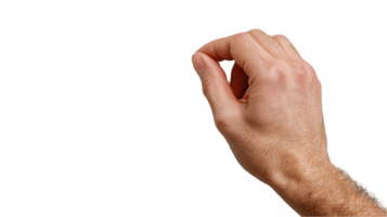 Carpenter flattening glued area with transparent background png