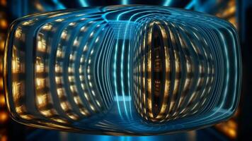 Reflection, Background, Technological Template, Techno Cube, Unique Design, Exclusive video