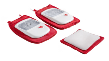 Automated external defibrillators and electrodes with transparent background png