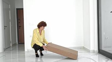 Unboxing and Assembling New Furniture for a Fresh Home Setup video