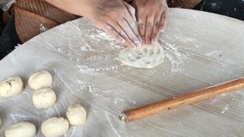 Discover the Art of Rolling Dough by Hand for Traditional Gozleme at Home video