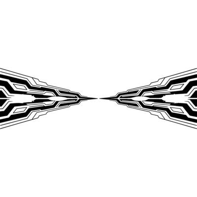 Futuristic Tech Abstract Background Connected Lines, Digital
