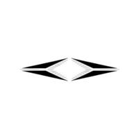 Minimalist Geometric Abstraction in Black and White vector