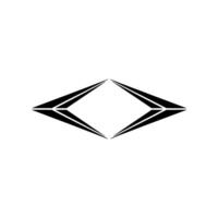 Geometric Diamond Formation on White Background, Minimalist vector