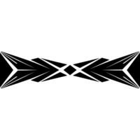 Geometric Black White Symmetry Modern Abstract Element vector
