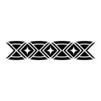 Geometric Border Ornament Minimalist, Decorative vector
