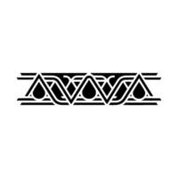 Geometric Black And White Border Abstract, Elegant, Minimalist vector