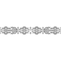 Minimalist Geometric Line Border Technology, Element, Abstract Pattern vector