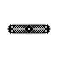 Minimalist Geometric With Star Motifs And Symmetrical Composition vector