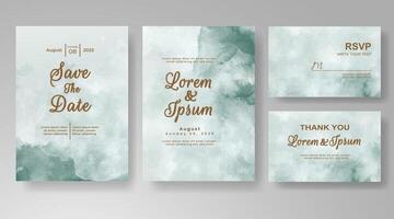 Elegant watercolor gradients frame this announcement with style. vector