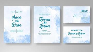 A creative splash of color adds flair to this charming invitation. vector
