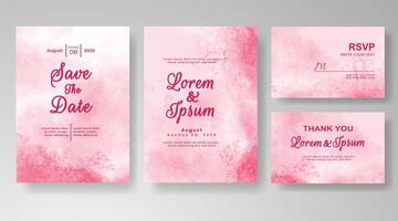 Dreamy tones flow across the paper in this elegant watercolor design. vector