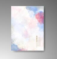 Inviting warmth through painted color. vector