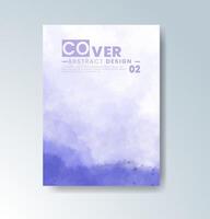 Abstract watercolor marks with poetic purpose. vector