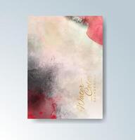 Splashing passion and joy across the invite. vector