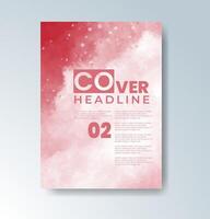 Splatter-inspired design with romantic simplicity. vector