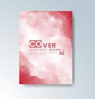 Expressive abstract background for a love-filled day. vector