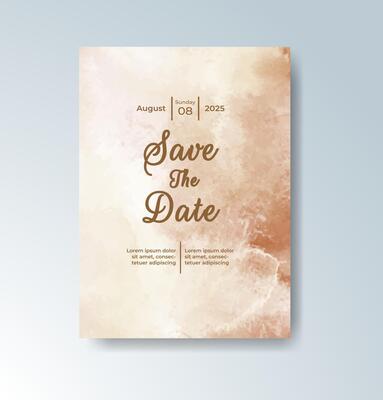 Gentle abstract brush marks across a wedding canvas.