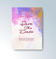 Freeform paint strokes in a sophisticated palette. vector