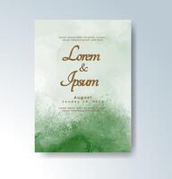 Expressive splashes lend a handcrafted look to this invite. vector