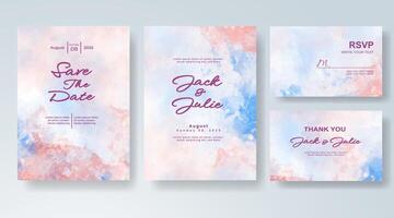 Abstract textures in soft wedding design. vector