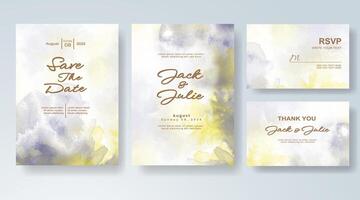 Artistic blend of colors for abstract invite. vector
