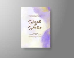 Light-stroked watercolor background for invite. vector