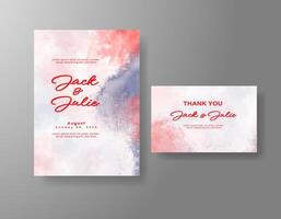 Artistic abstract color blend for elegant invites. vector