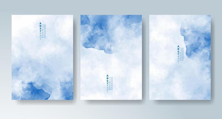 Expressive cards with soft watercolor hues.