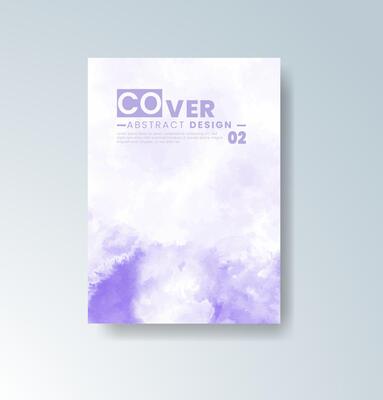 Subdued watercolor hues for elegant notes.