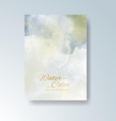 Expressive watercolor blending across card faces.