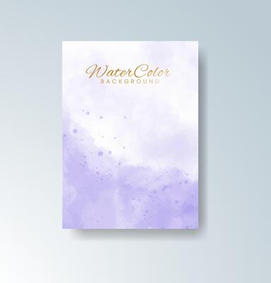 Soft and layered watercolor card designs.