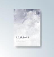 Soft gradient watercolor cards with texture. vector