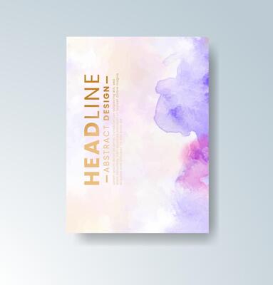 Inviting watercolor blends on every card.