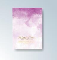 UPSoft-washed watercolor patterns on stationery. vector