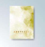 Soft rustic watercolor background for boho wedding vector