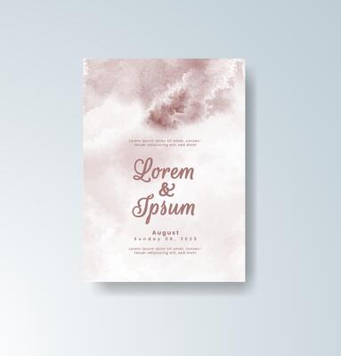 Rustic whimsical thank you card