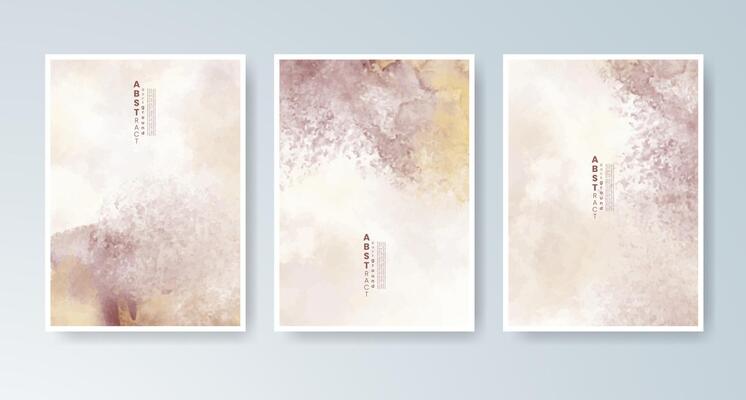 Eye-catching watercolor cards with playful color explosions.