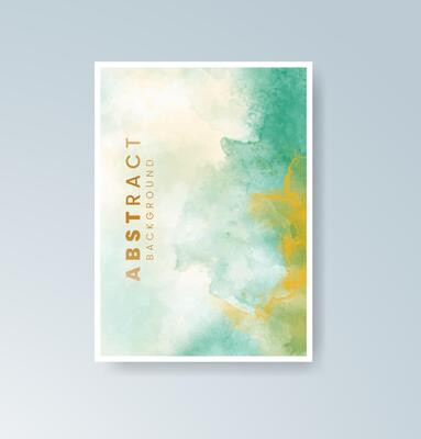 Contemporary watercolor expressions for unique invites.